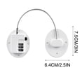 thumbnail image 3 of Xihbxyly Cerradura a Prueba de Bebés, Cerradura de Seguridad Multifuncional, Cerradura para Cajón de Refrigerador, Limitadores de Ventana, Fácil Instalación, Fuerte Adherencia, Uso Múltiple, Protecci, 3 of 3