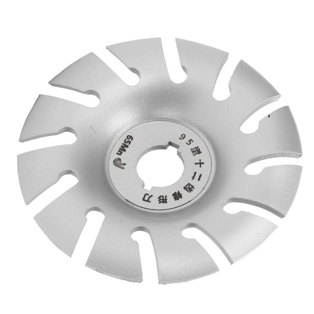 Grinder Shaping Disc, Stainless Steel Sturdy Wood Carving Disc Fast Material Removal Wear Resistant For Woodworking ANGGREK EF1011