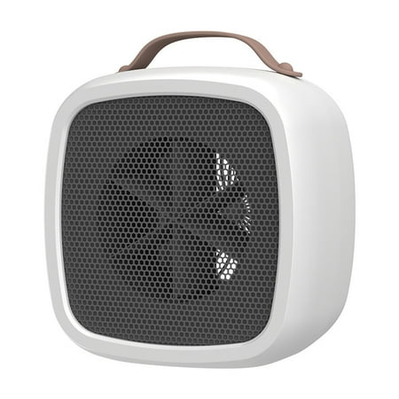 

Electric Space Heater with Thermostat 500W Safe and Quiet Ceramic Heater Fan for Office Room Desk Indoor Use