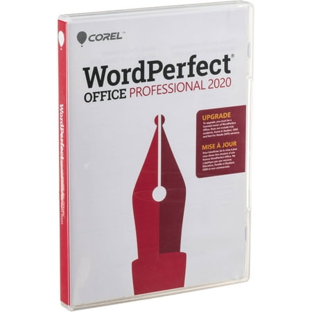 Corel WP2020PREFDVDUGAM WordPerfect Office 2020 Professional Box Pack (Upgrade) -...