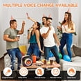 thumbnail image 3 of Máquina de karaoke PPMIC con Bluetooth y bocina de 3.5" con luces LED, 3 of 9