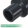 thumbnail image 4 of Uxcell 4-Pack UReducer Pipe Fitting, 1"*1/2" Reducing Coupling Connector Straight Pipe, Grey, 4 of 6