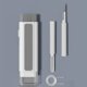 thumbnail image 1 of de limpieza electrónica multiusos, removedor de polvo, palillo de esponja flocado, extractor de teclas para estuche de carga, auriculares para Blanco CUTICAT cepillo de limpieza, 1 of 5