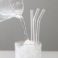 thumbnail image 3 of CIYISON Multipurpose Glass Drinking Set Sipper Straw for Professionals and Adults, 3 of 17
