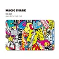 thumbnail image 4 of Anime Nature Money Skull Flower Matte Front Skin Film Sticker Cover for Small Chip Credit Card Debit Card 047, 4 of 6