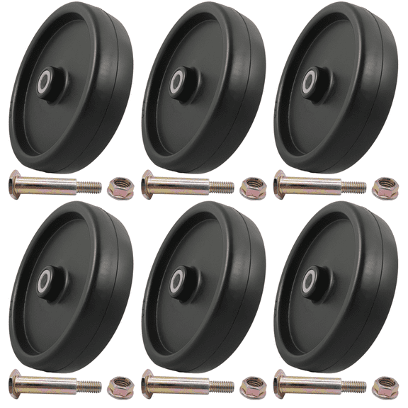Parts 4 Outdoor 6Pk Deck Wheel and Kit for John Deere AM54223 AM32639 734-3000 934-3000 6918