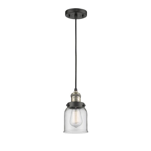 Innovations Lighting 201C Small Bell 1-Light 5" Wide Mini Pendant