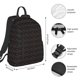thumbnail image 2 of Fotbe Red Poker Mochila Ligera para Hombres y Mujeres - Duradera y Resistente al Agua, Ideal para Escuela, Trabajo, Viajes y Uso Diario, 2 of 7