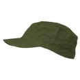 thumbnail image 5 of Big Size Fitted Cotton Ripstop Military Army Cap - Olive 7, 5 of 5