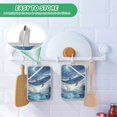 thumbnail image 4 of Yayeee Pot Holders Kitchen Heat Resistant with Pocket 7"x9.8" Cotton Oven Cooking Hot Pads, Night Floating Whale, 4 of 7