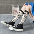 thumbnail image 5 of KLL Black Cat And Snake Print Cool Socks Men's Women's Crew Socks Funny Crazy Novelty Stockings, 5 of 6
