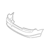 Genuine OE Volvo Bumper Cover - 39803741