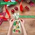 thumbnail image 4 of 100 Bolsas de Dulces de Navidad (Árbol de Navidad), Bolsas de Galletas, Bolsas de Dulces de Celofán de Navidad, Bolsas de Dulces de Celofán Transparente, Bolsas de Regalo de Navidad, 4 of 5