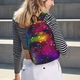thumbnail image 6 of Yiaed Bright Universe Print Backpack, Premium Laptop Backpack, Travel Backpack for Women, Lightweight Backpacks, Comfortable Back Pack-Medium, 6 of 7