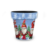 Briarwood Lane Winter Gnomes Small Planter