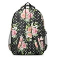 thumbnail image 3 of Pioneer Flower Backpack for School,Cute School Bag,Schoolbag with Adjustable Shoulder Straps & Padded Back,16.9 Inch, 3 of 5