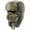 Army Green, variant on Men Winter Fuzzy Trapper Hat with Detachable Mask, Full Fleece Lined Earflap Hat, Windproof Warm Cap for Skiing Cycling