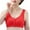 Red, variant on SROBPTY Womens Bras,Plus Size Summer Wireless Bras for Womens,Women's Comfortable Casual Steel Ring Tank Top Thin Lace Plus Size Bra