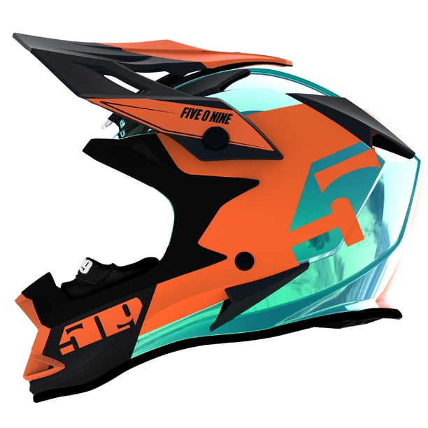 509 Adult Wildcard Chrome Altitude Snowmobile Helmet 2020 Snocross