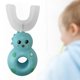 thumbnail image 5 of Herramienta de limpieza de cabeza de cepillo de silicona suave de grado alimenticio con forma de cepillo de dientes de 360  degree Azul para 6-12 años Yuyangstore Cepillo de dientes en forma de U para niños, 5 of 8