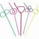 thumbnail image 2 of 10 Pcs Crazy Loop Straws Reusable Party Favors Drinking Suckers Colorful Twisted Straws For Kids, 2 of 4