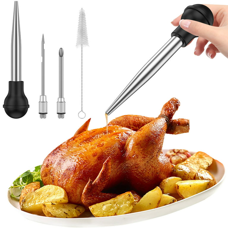 Zulay Kitchen Stainless Steel Turkey Baster for Cooking, 4 - Fry's Food  Stores