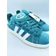 thumbnail image 1 of Adi-das Campus 00's Teal Men's Sneakers ID1437 Suede Samba, 1 of 5