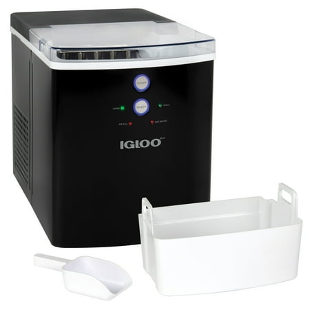 Igloo - 33-Pound Automatic Portable Countertop Ice Maker Machine