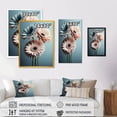 thumbnail image 4 of Designart Orange Gerbera Hyperrealistic Flowers Canvas Wall Art, 4 of 5