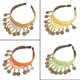 thumbnail image 2 of Ethnic Belly Dancing Hair Ornament Gold Coin Headband for Women Unique Styles Hairhoop for Music Festivals Performances Yellow, 2 of 4