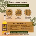 thumbnail image 5 of Holy Kakow Organic Coconut Syrup for Coffee, Lattes & Cocktails | Vegan, Non-GMO, Gluten-Free Natural Sweetener | Perfect for Desserts, Baking & At-Home Café Drinks | 25.4 oz, 5 of 9
