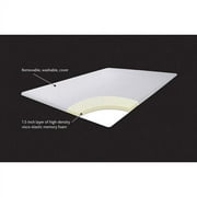 Canopy 1.5'' Hypoallergenic Memory Foam Mattress Topper, Twin
