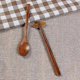 thumbnail image 4 of Handmade Korean Jujube Wood Cutlery Set, 10-Piece Set with Spoons and Chopsticks, 4 of 5