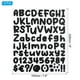 thumbnail image 2 of Uxcell Letras y Números Adhesivos, 6 Hojas de Calcomanías de Letras Mayúsculas, Negro, 2 of 6