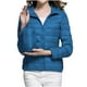 thumbnail image 1 of Ailaofu Women's Puffer Vest Lightweight Softshell Hiking Winter Long Sleeves Zip Jacket, 1 of 6
