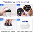 thumbnail image 4 of LED Star Projector, Night Light, Galaxy Projector for Room Lighting, Bedroom Night Light Projector, 8 Lighting Modes, Adjustable Brightness, 360° Rotation, 4 of 5
