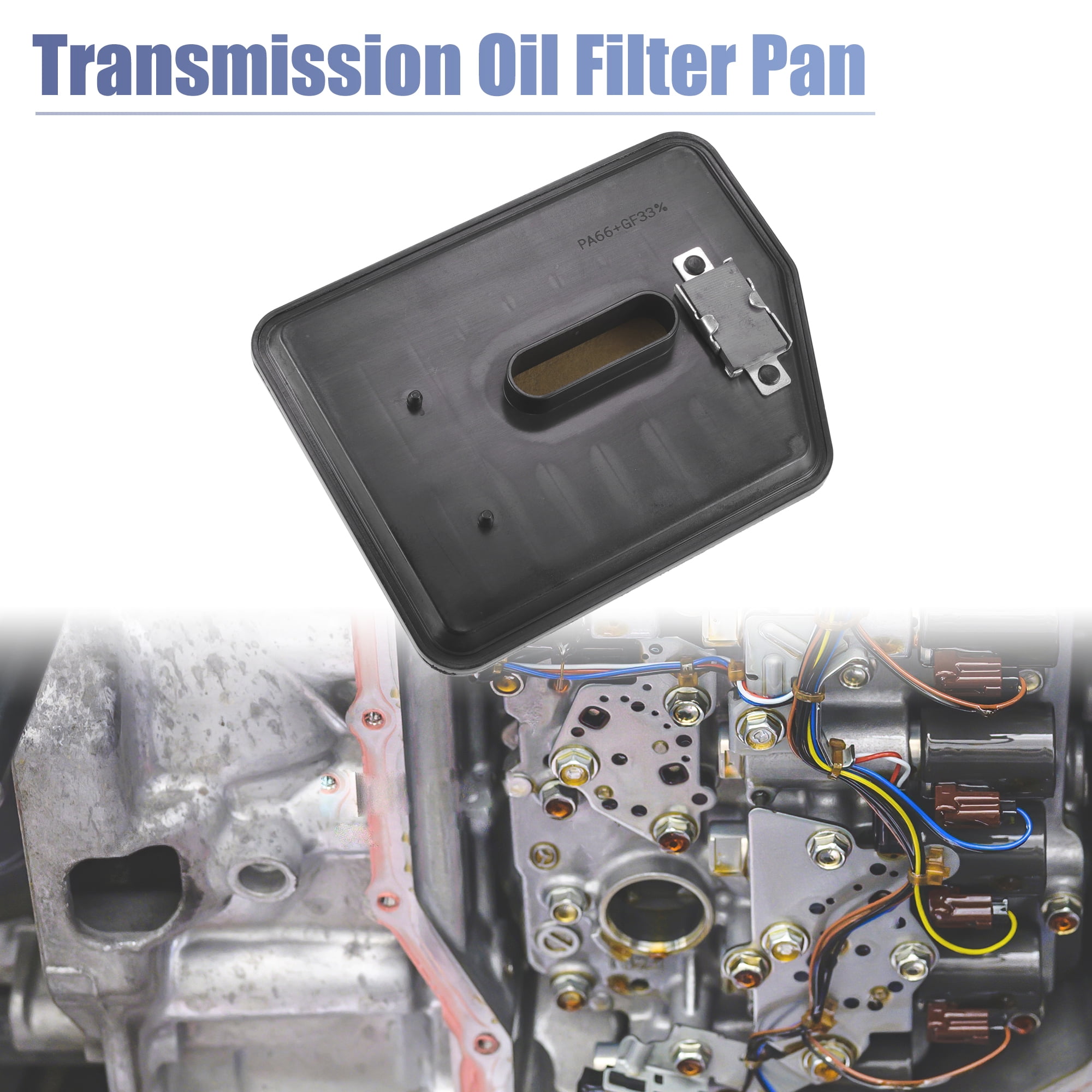 No.MR515064 Automatic Car Transmission Filter Oil Pan Replacement for MITSUBISHI Black