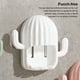 thumbnail image 3 of Soporte para cepillo de dientes ventosa Inteprter pared baño Universal rosa, 3 of 6