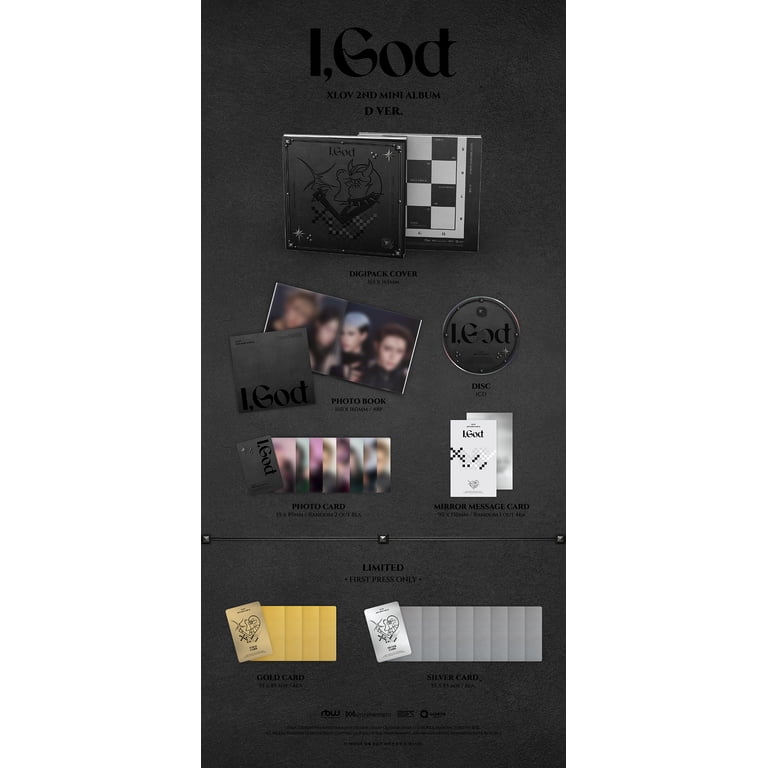 XLOV - [I,GOD] 2nd Mini Album D Version - Walmart.com