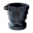 thumbnail image 2 of Adaptador macho Abbott Rubber Polipropileno de 7,62 cm de profundidad x 7,62 cm de profundidad, 2 of 2
