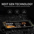 thumbnail image 3 of Disco Duro SSD Ediloca EN206 2 TB M.2 SATA 3D NAND TLC, 3 of 6