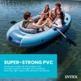 thumbnail image 4 of INTEX 66324EP Excursion 4 Inflatable Boat Set w/Oars, Pump, Adjustable Seats & Rod Holders, 4 of 14