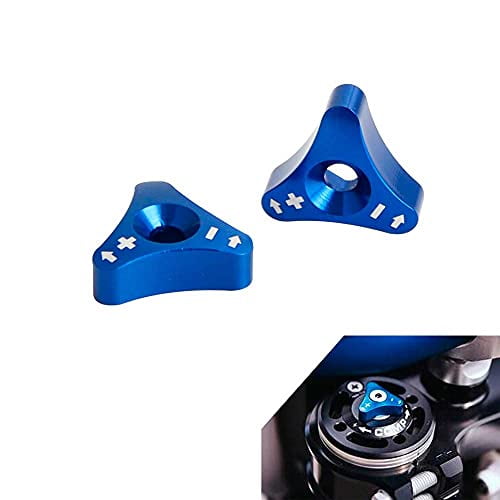 Rippin Moto Front Fork Adjustment Knobs for KTM & Husqvarna-Blue