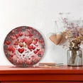thumbnail image 6 of 10 Inch Valentine's Day Heart Wall Clock, Silent Non Ticking Battery Operated Round Clock for Kitchen Office School Home Decorative, 6 of 7