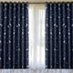 thumbnail image 5 of Transme su espacio con nuestras Cortinas de Sombra de Grandes Estrellas y Luna para sala de estar., 5 of 8