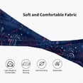 thumbnail image 5 of Rateoe Blue Firework Pattern Sports Headbands ,Moisture Wicking Workout Headband, Sweatband Headbands for Running,Cycling,Yoga,Hairband for Women and Men, 5 of 9