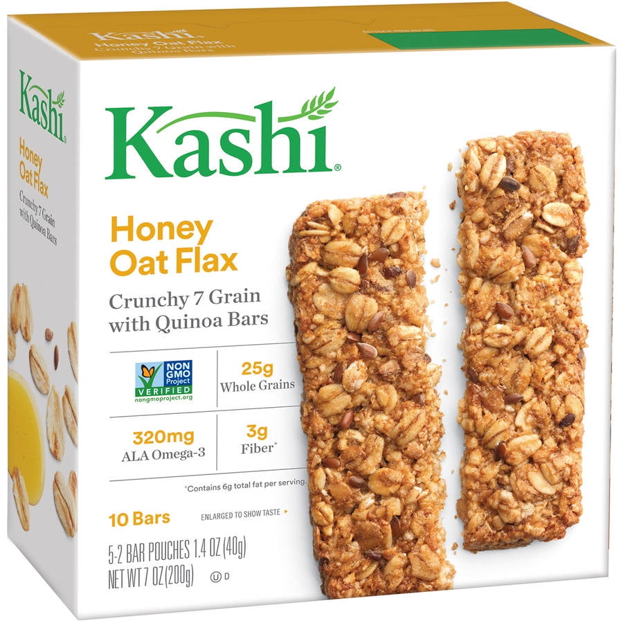 Kashi Honey Oat Flax Crunchy 7 Grain with Quinoa Bars 51.4 oz.