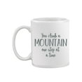 thumbnail image 2 of You Climb A Mountain Quote Mug Unisex's -Image by Shutterstock, 2 of 4