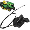 thumbnail image 3 of Throttle Cable Compatible with XT1-GT50/ XT1-GT50XT1-GT54FAB/ XT1-LT46 Plastic Lawn Mower Throttle Control Cable Stable Throttle Cable Replacement Part Reusable for Lawn Mower, 3 of 6
