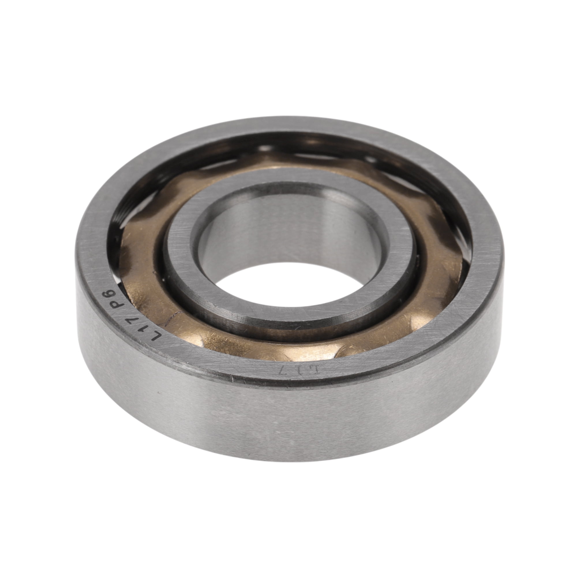 Unique Bargains L17 Deep Groove Ball Bearings 17x40x10mm P6 Open Type Lubricated Bearings 1 Pc Car Scooter Skateboard Wheel Universal Silver Tone Gold Tone